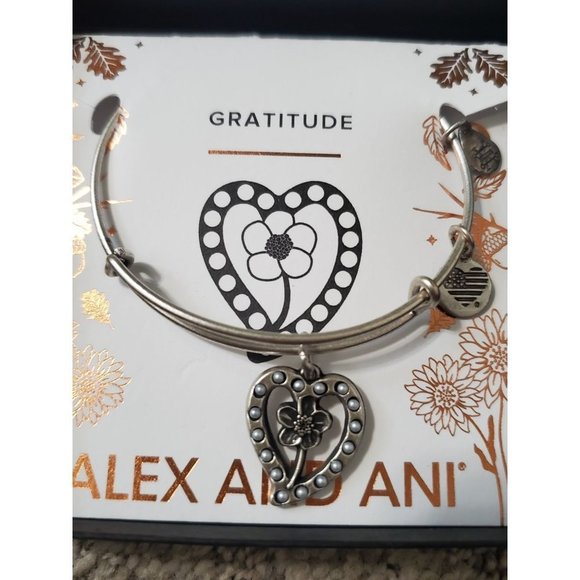 Alex and Ani Gratitude Bracelet- New with box - Picture 2 of 3